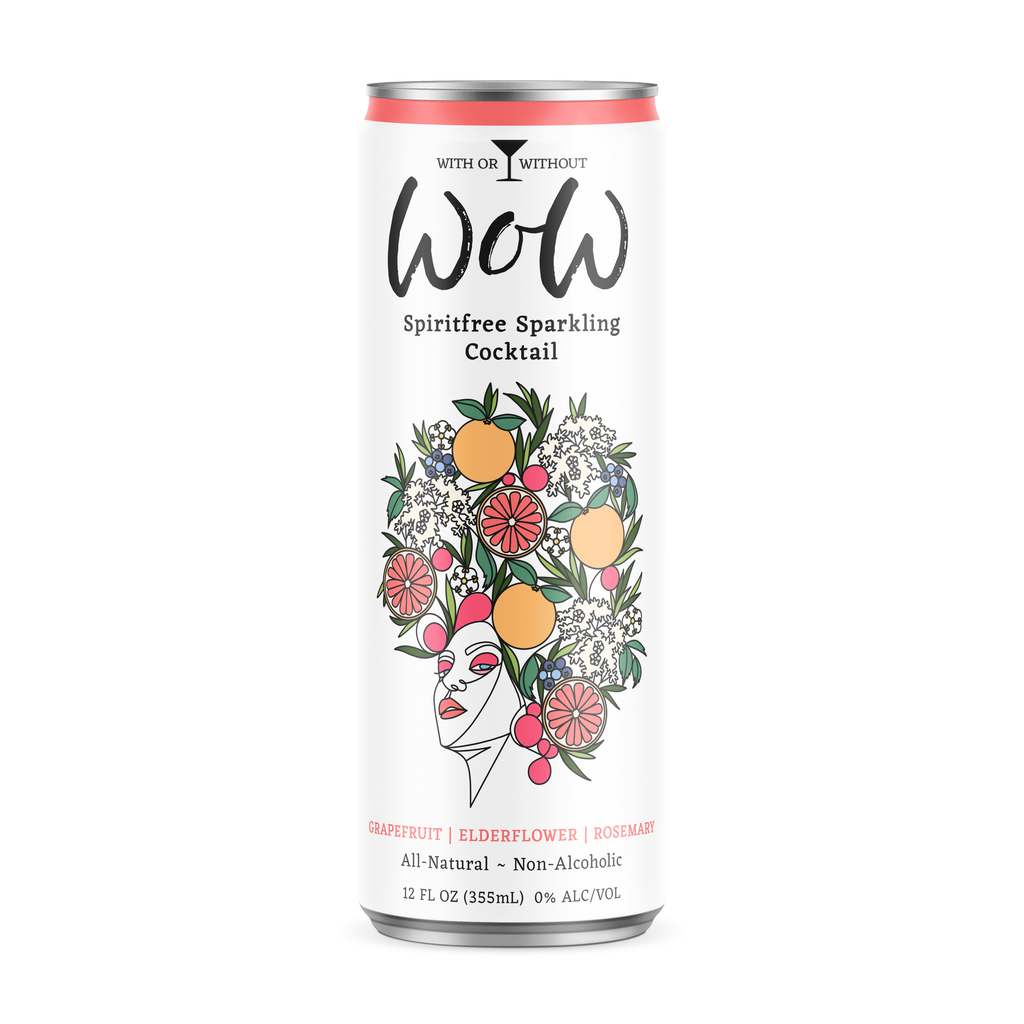 Grapefruit Elderflower Rosemary – WoW Sparkling